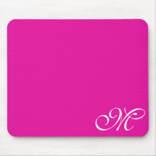 Bright Pink or Choose Your Colour Mouse Mat