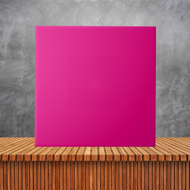  Bright Pink Plain Solid Colour Tile (Creator Uploaded)