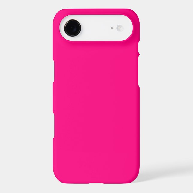 Bright Pink Rose hex code FF007F  Case-Mate iPhone Case (Back)