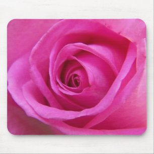 Bright Pink Rose Mousepad