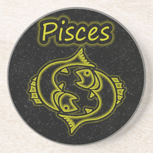 Bright Pisces Coaster (Front)