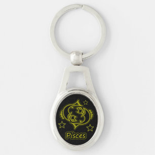 Bright Pisces Key Ring
