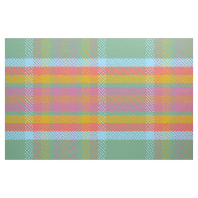 Bright Plaid AG Fabric (Fat Quarter)