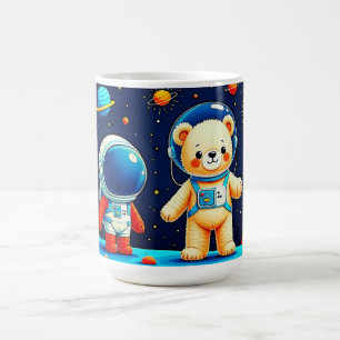 Bright Planet Teddy Coffee Mug
