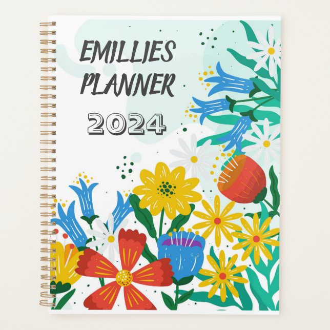 Bright planner for girl (Front)