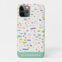 Bright Playful Fragment Terrazzo Personalised