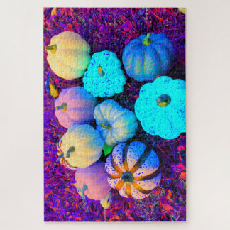 Bright Pumpkin Harvest Jigsaw Puzzle