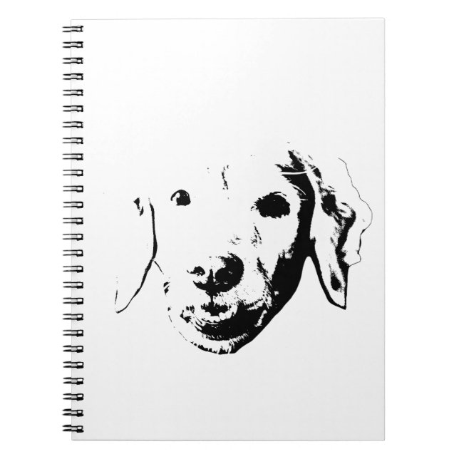 Bright Pup Notes Notebook (Front)