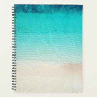 Bright Pure Blue Calm Ocean -Summer time Planner