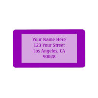 bright purple colour