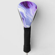 Bright purple marbling