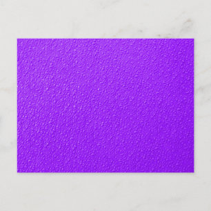 Bright Purple Neon Trendy Colours Postcard