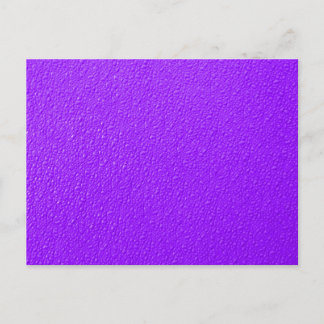 Bright Purple Neon Trendy Colours Postcard