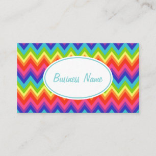 Bright Rainbow Business Card