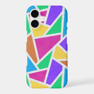 Bright rainbow colors mosaic