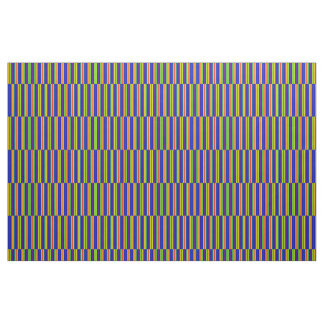 Bright Rainbow Colour Stripes Home Dec Fabric
