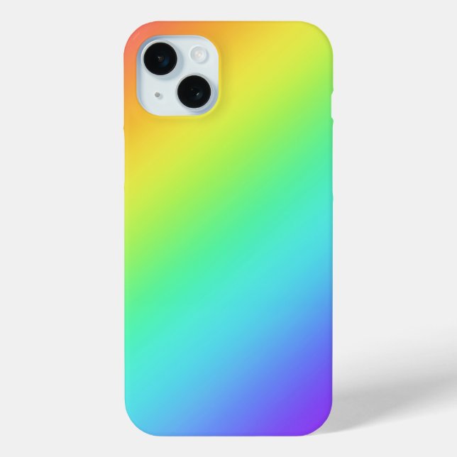 Bright Rainbow Gradient Case-Mate iPhone Case (Back)