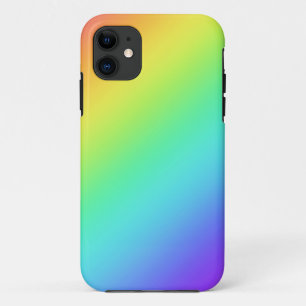 Bright Rainbow Gradient iPhone 11 Case