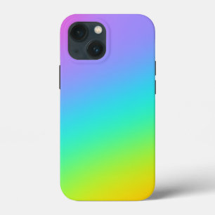 Bright Rainbow Gradient iPhone 13 Mini Case