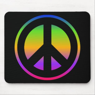 Bright Rainbow Mouse Mat