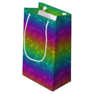 Bright Rainbow Sparkles Gift Bag