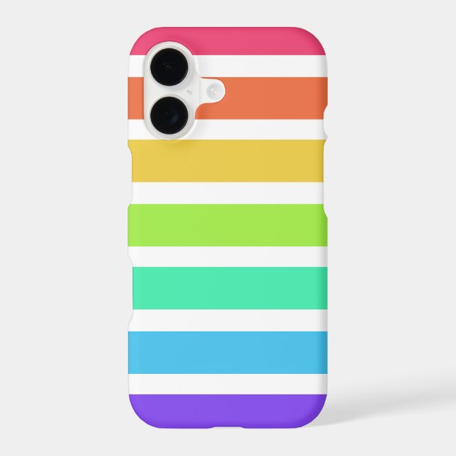 Bright rainbow stripes (Back)