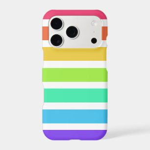 Bright rainbow stripes