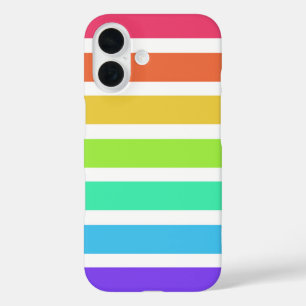 Bright rainbow stripes Case-Mate iPhone case