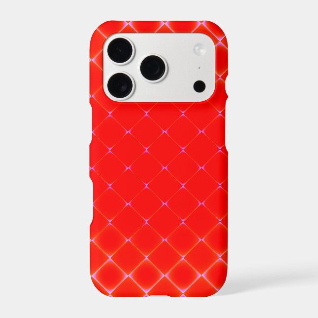  Bright Red Diamond Pattern (Back)