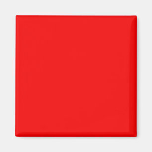 bright red DIY custom background template Magnet