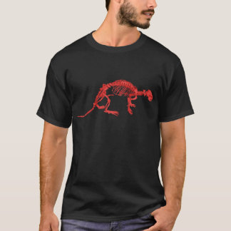 Bright Red River Otter Skeleton T-Shirt