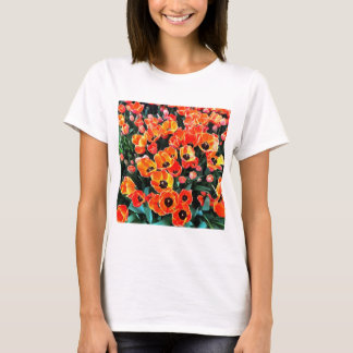Bright Red Tulips of Istanbul T-Shirt