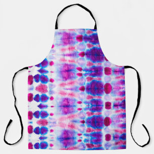 Bright Red Yellow Abstract Art Apron