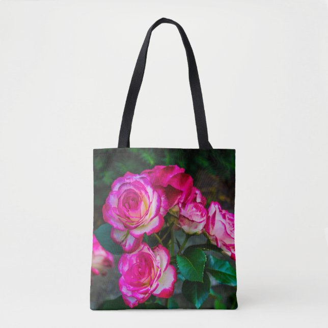 Bright Roses Tote Bag (Front)