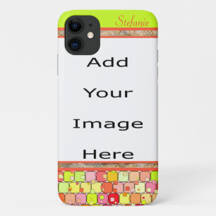Bright Rounded Colourful Squares iPhone 11 Case