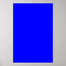 Royal Blue Blank Art & Wall Décor | Zazzle