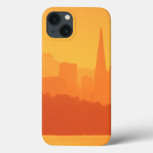 Bright San Francisco sunset. iPhone 13 Case