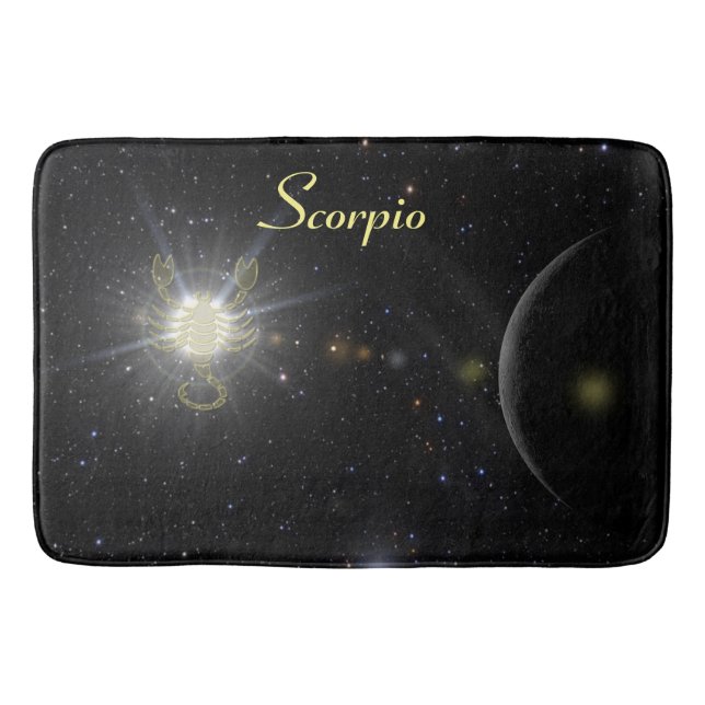 Bright Scorpio Bath Mat (Front)