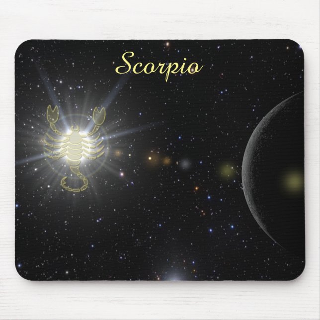 Bright Scorpio Mouse Mat (Front)