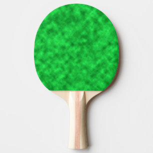 Bright Shades of Green Created Clouds Abstract Art Ping Pong Paddle