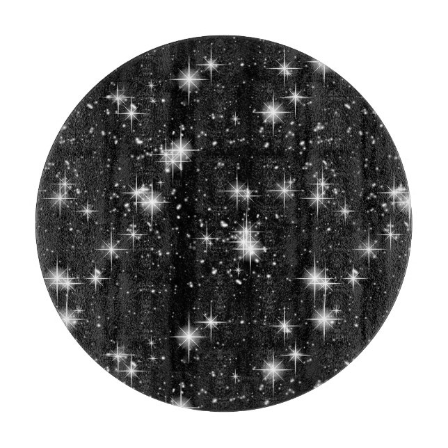 Bright Shining Stars In Space Cutting Board (Front)