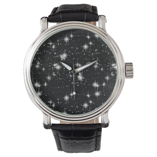 Bright Shining Stars In Space Watch (Front)