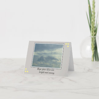 Bright Skies Card