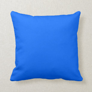 bright sky blue  pillow