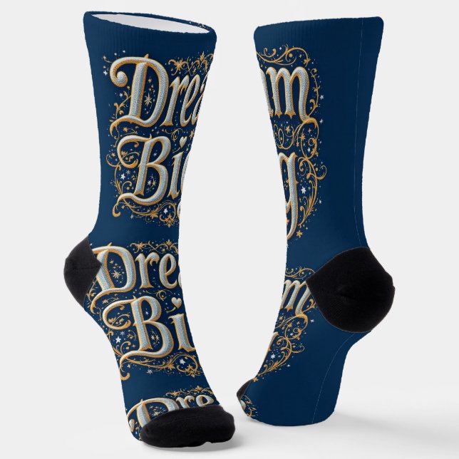 Bright Socks Dream Big 0044034 (Angled)