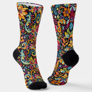 Bright Socks Elaborate Seamless Patterns 0039341