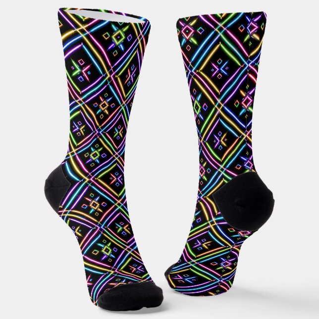 Bright Socks Elaborate Seamless Patterns 0047411 (Angled)