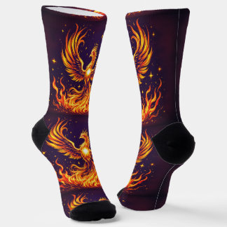 Bright Socks Fire Bird Flames 0044017