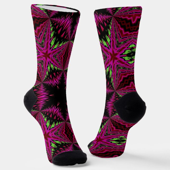 Bright Socks Fractal Seamless Patterns 0041994 (Angled)