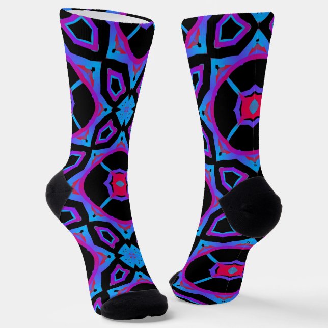 Bright Socks Fractal Seamless Patterns 0042033 (Angled)
